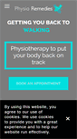 Mobile Screenshot of physioremedies.com